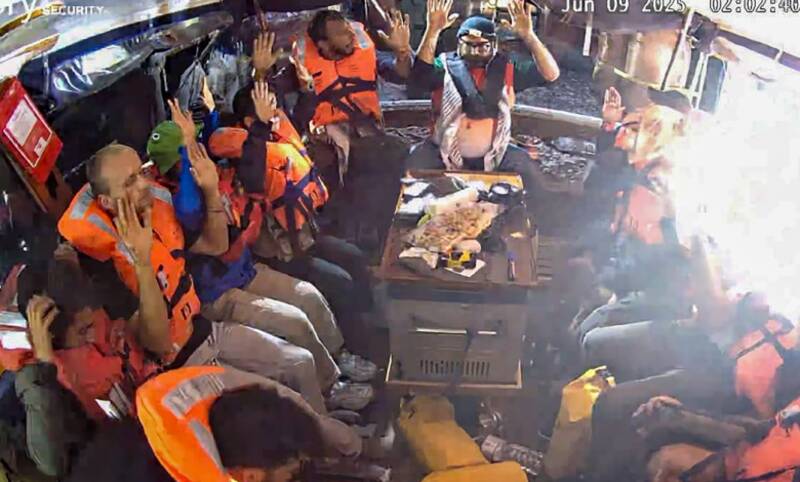 Israël plaatst twee activisten van het Freedom Flotilla in een isoleercel