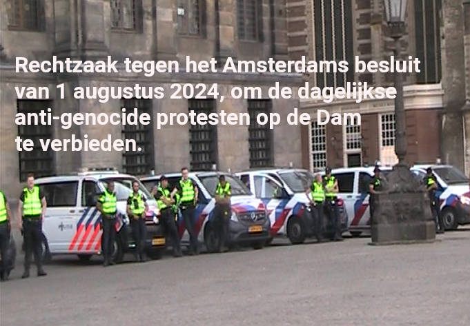 Proces tegen de restricties op dagelijkse demo’s in 2024
